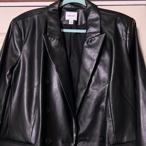 Nine West 2x Leather Jacket